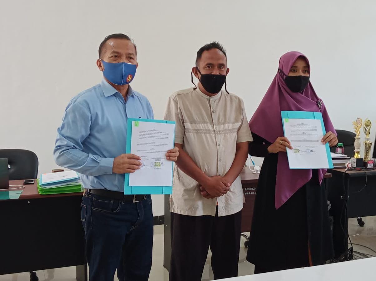 Penandatanganan MoU An Nur Bu’uts Kota Palu dan UPT.Bahasa UNTAD 2021